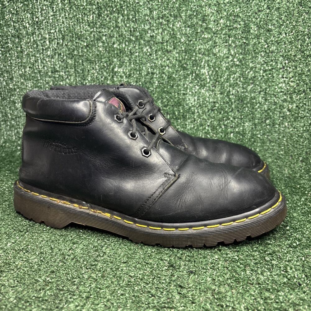 Dr. Martens 8057 Black‎ Leather Chukka Boots Size US 11 / UK 10 Made in England